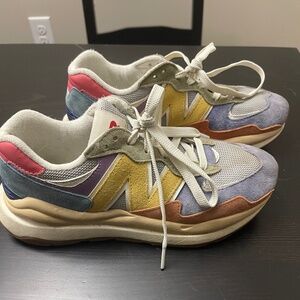 New Balance Women's 57/40 Color Block Low Top Sneakers